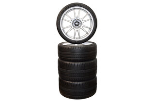 wheelset OZ Ultraleggera HLT Race Silver with Michelin Pilot Sport  8,5+11x19 ET49/40