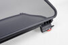 Wind deflector black - foldable