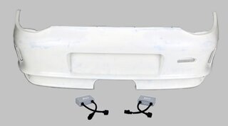 Facelift-Heckschürze GT3 2010 Optik (Ausgang Mitte) inkl. Elektronik Kit