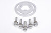 Elargisseur 11mm avec centreur, alu anodisé (1pièce ) inclus vis de roue