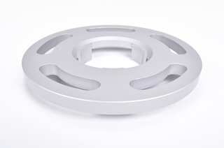 Elargisseur 11mm avec centreur, alu anodisé (1pièce ) inclus vis de roue