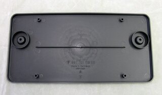 Halter Kennzeichen Schwarz - Hinten 997.1/ 997.2