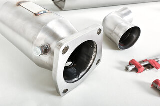 Silencieux sport "Brombacher" 996 Turbo/GT2 avec by-pass cata.(Sound)