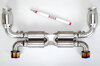 Abgasanlage "Brombacher" TITAN 996 GT2, 200er Kats, ovales Endrohr Tüv -Einzelabnahme ok