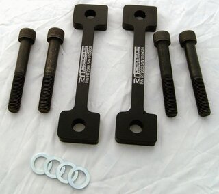 Brake caliper adapter kit rear for FVD BRO 202 8004R