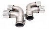 Exhaust Tip Set 997.1 Turbo - Brombacher Edition - Quad Round - Polished Stainless Steel