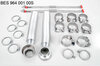 Sport-Abgasanlage "Brombacher" 964 , 100Zeller, 2x Endrohr oval 90mm  Export Edelstahl