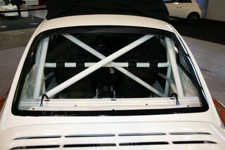 Rear Polycarbonate Lightweight Window 964 / 993 Coupe - 3 mm - Clear - Flush Mounted