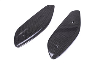 Rear Spoiler Carbon Fiber End Plate Set 997.2 GT3 RS - Polished Carbon