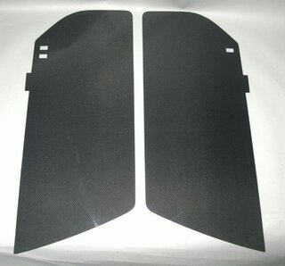 Türverkleidungssatz Carbon ohne Logo (links und rechts) ohne Einbauteile