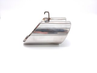 Dual Outlet Sport Tip 986 Boxster 2.7 L / Boxster S 3.2 L  2000-04  - Stainless Steel