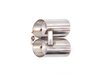 Dual Outlet Sport Tip 986 Boxster 2.7 L / Boxster S 3.2 L  2000-04  - Stainless Steel