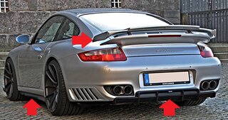 Downforce Aero Kit 997 Turbo - Manufaktur MOSHAMMER