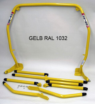 Powder Coating Charge -  HEIGO - ROLL BAR - Yellow RAL 1032
