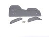 Throttle Extension Set 911 / 930 / 964 / 993 - Rennline - Aluminum - Black - For Heel / Toe Shifting