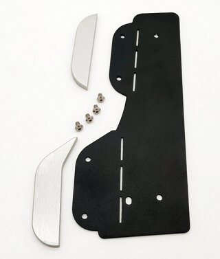 Jeu extensions argent pour pédale d'accélérateur 911/964 /993