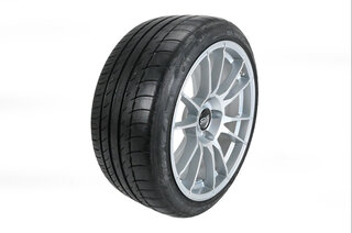Jeu de roues OZ Ultraleggera HLT race silver +Michelin PS2 8,5+10x19