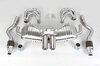 Ligne d'échappt.sport 987 Boxster "BROMBACHER" inox, 200 cellules, 2 sorties Ø90mm,ABE