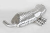 Ligne d'échappt.sport 987 Boxster "BROMBACHER" inox, 200 cellules, 2 sorties Ø90mm,ABE