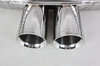 Ligne d'échappt.sport 987 Boxster "BROMBACHER" inox, 200 cellules, 2 sorties Ø90mm,ABE