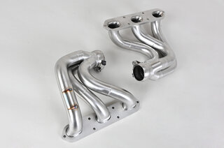 Ligne d'échappt.sport 987 Boxster "BROMBACHER" inox, 200 cellules, 2 sorties Ø90mm,ABE