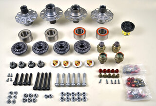 Center Lock Wheel Conversion Kit - For Cars with Porsche Ceramic Composite Brakes (Option 450 PCCB)