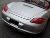 Doppel Endrohr Edelstahl "RS60 Spyder" für 987 Boxster/ Cayman 05-, "gebürstet"