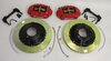 Sport Brake System - REAR - BREMBO GT - 4 Piston - Slotted - 380 x 28 mm, Caliper red