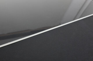 Fondscheibe Makrolon/ Polycarbonat 996/GT-3 rechts, klar, ohne Luftschlitze, für Rahmenbefestigung