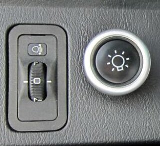 Aluminum Switch Cover 964 / 993 - Head Light Switch - Sold Individually