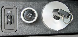 Aluminum Switch Cover 964 / 993 - Head Light Switch - Sold Individually