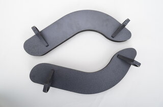 Bolt on Padding Kit for 846 R3010 (Roll Bar Extension) for Boxster 97' - 04'