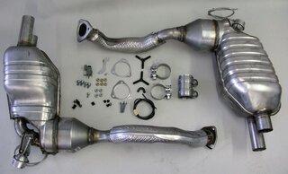 Sportauspuff Boxster/S, Cayman/S Klappenanlage
