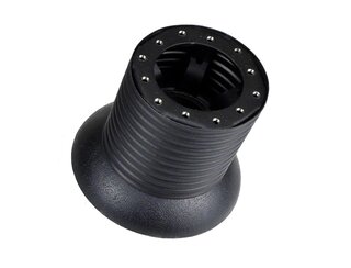 Lenkrad MOMO Wildleder schwarz (ohne TÜV), incl Rückrüstadapter und Hupenknopf