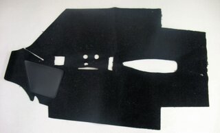 Carpet for tunel carpet black 993