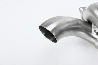 Race Muffler 997.1 Carrera 3.6 L - Brombacher Edition - Catalytic Bypass with Turn Down Tips