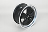 Jeu de roues "Classic-Design"" noire avec Michelin Pilot Alpin PA4,  8,5+10x18 ET 48/52