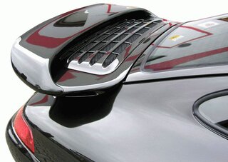 Rear Deck Lid Spoiler 993 - 993 Turbo S Style - GRP - For Paint - OEM