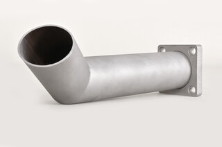 Tube sortie échappt.bypass 930 Turbo
