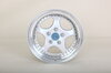 8,5x18ET21 P-Rad Dreiteilig Felge - Silber