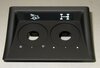 Switch Cover 964 C4 / Wide Body 90-94 / 965 - Lower - Black
