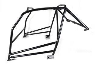Roll Cage 911 - Steel - Coupe - W/O Sunroof - Weld-in - Diag. - Harn. Bar - 2 Door Bars - Dash Bar
