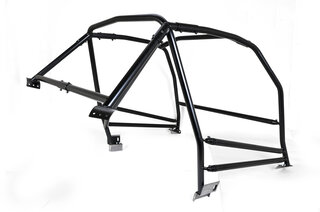 Roll Cage 911 - Steel - Coupe - W/O Sunroof - Weld-in - Diag. - Harn. Bar - 2 Door Bars - Dash Bar