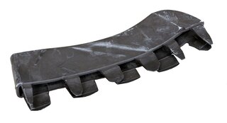 Gummilippe Schwellerblende Satinschwarz links