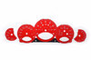 FVD Brombacher Instrument Face Set 997.1 - Guards Red - Tiptronic - KPH - 330 KPH