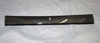 Blende Becherhalter mitte ( Carbon )