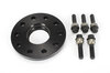 Distanzscheibe 15mm Alu "Schwarz"  (1St.)  incl. Schwarzer Radschrauben