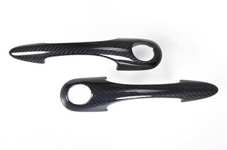 Carbon Outer Door Handle Set 993 - Polished Carbon