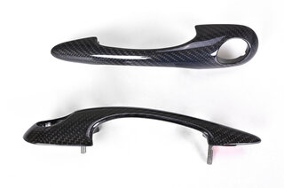 Carbon Outer Door Handle Set 993 - Polished Carbon