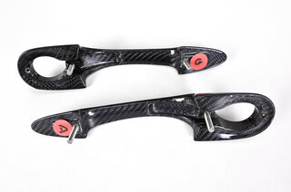 Carbon Outer Door Handle Set 993 - Polished Carbon